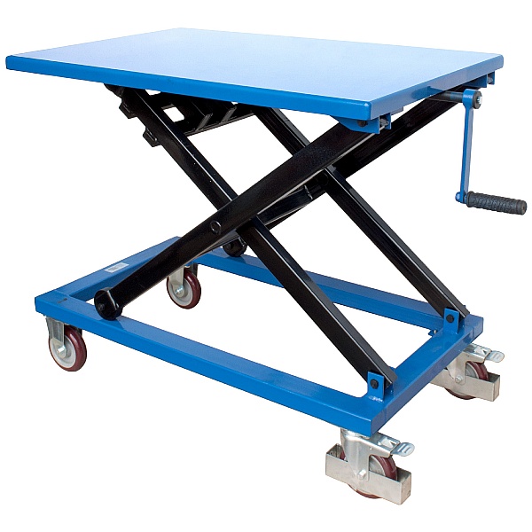 Winch Scissor Lift Tables