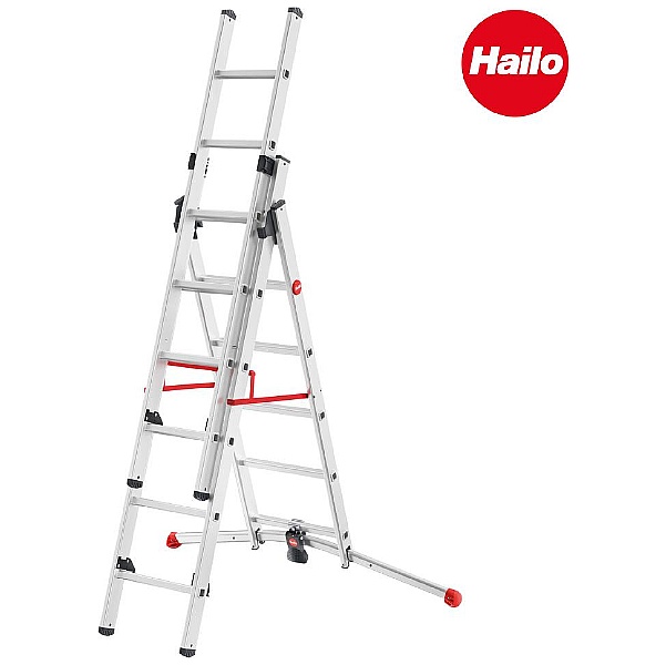 Hailo ProfiLOT Aluminium Combination Ladder