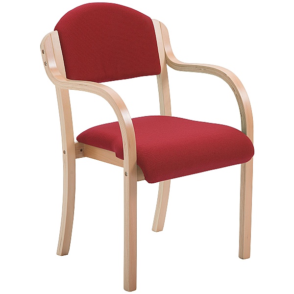 Devonshire Wooden Frame Stacking Armchairs