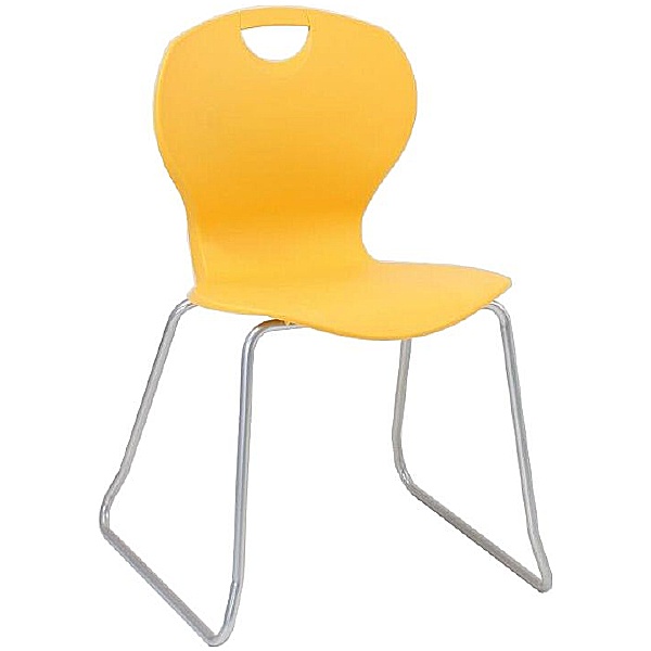 Evo Polypropylene Skid Base Classroom Chairs
