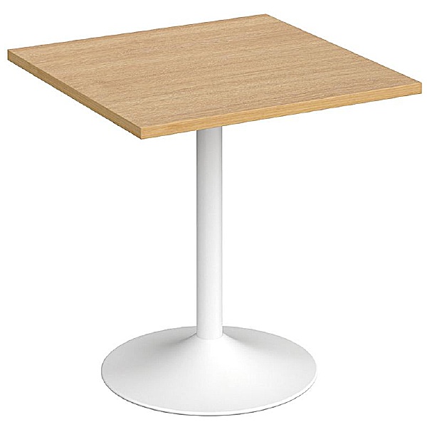 White Base - Oak Top