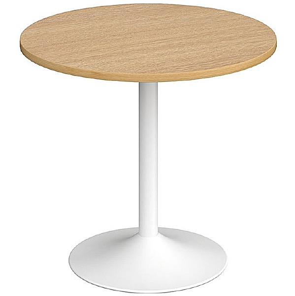 White Base - Oak Top