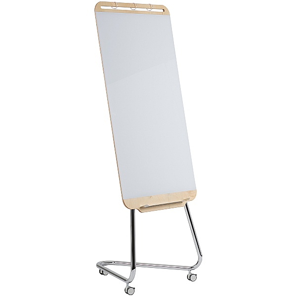 Douro Mobile Glass Flipchart Easel