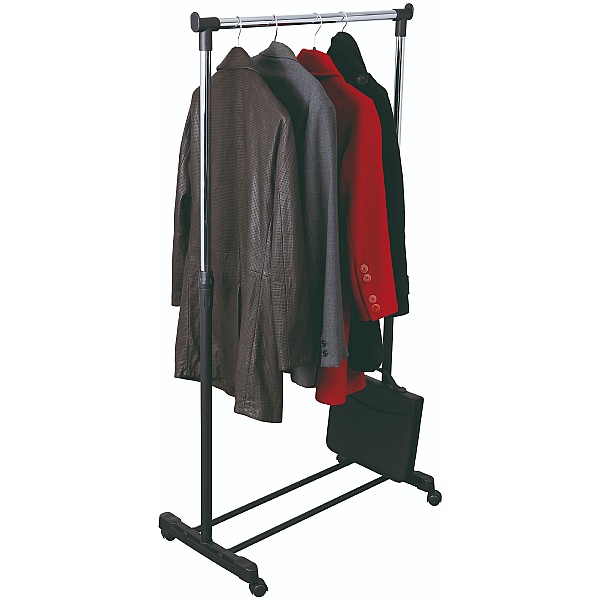 Height Adjustable Coat Rail