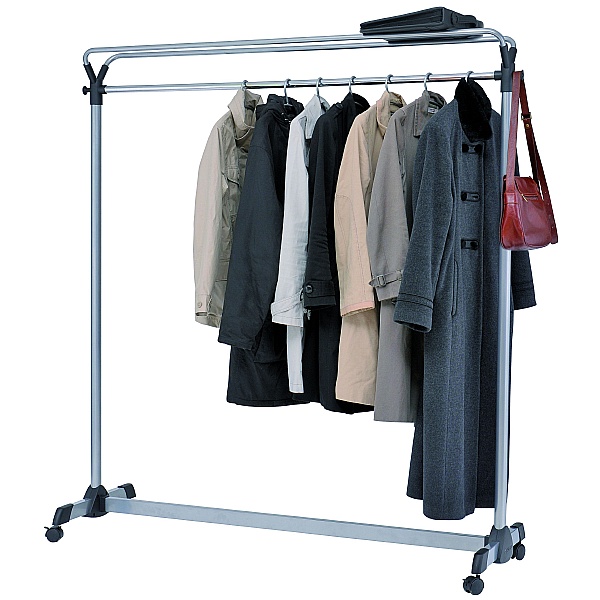 High Capacity Coat Rail