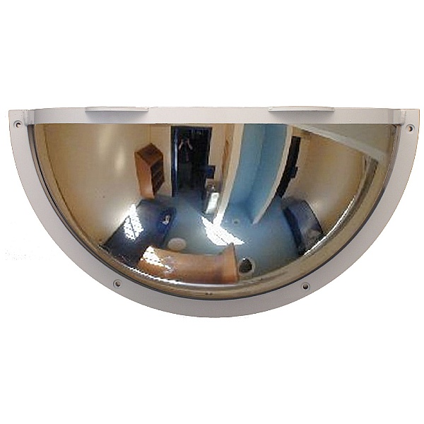 Half Face Polycarbonate Institution Mirror