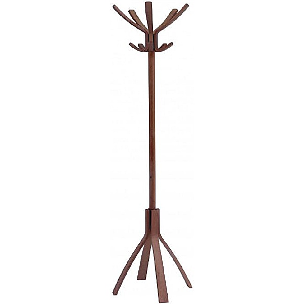 CafÃ© Coat Stand - Dark Wood