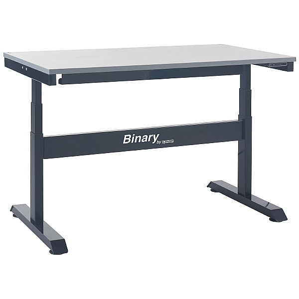 Binary Electric Height Adjustable Workbenches - Laminate Worktop