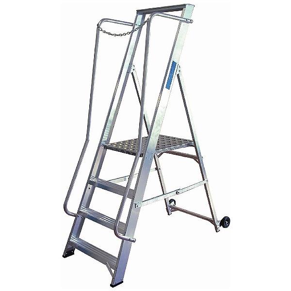 Lyte Industrial Widestep Aluminium Stepladders