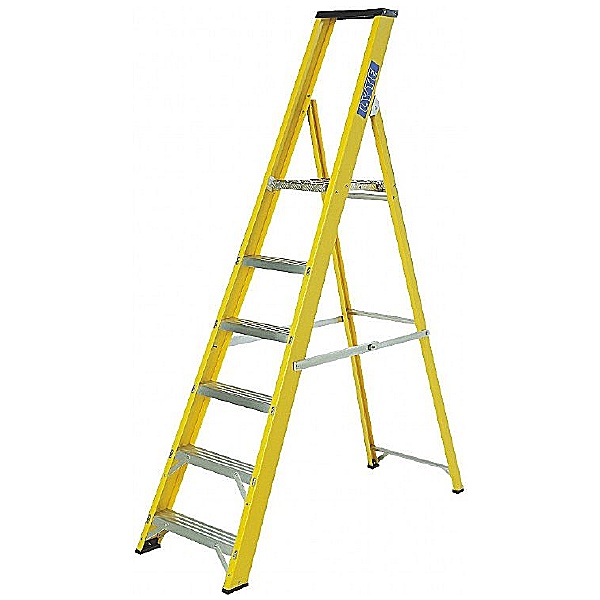 Lyte Glass Fibre Trade Platform Step Ladders