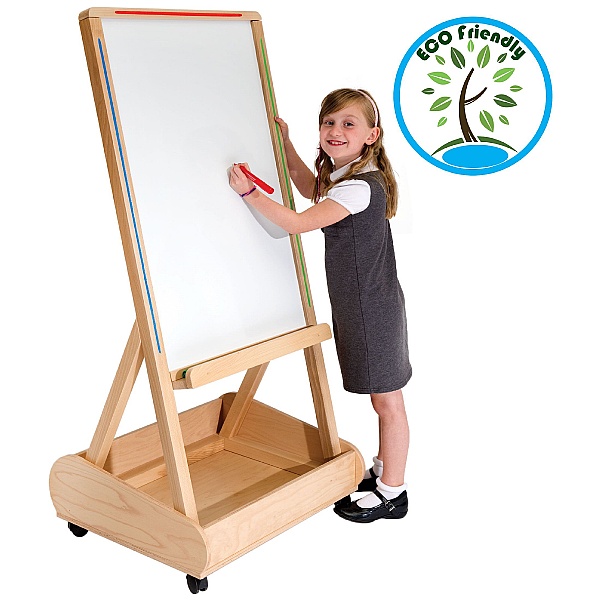 Little Acorns Solid Wood Store 'N' Write Whiteboards