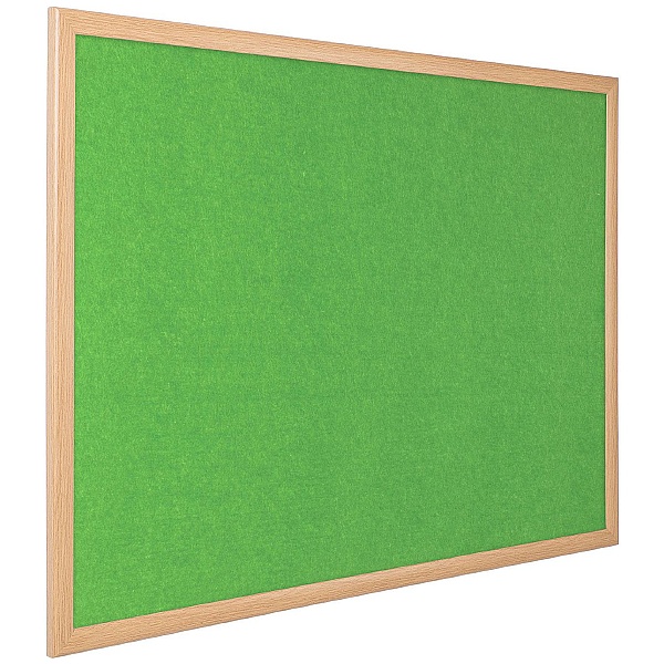 Eco-Colour Light Oak Noticeboards