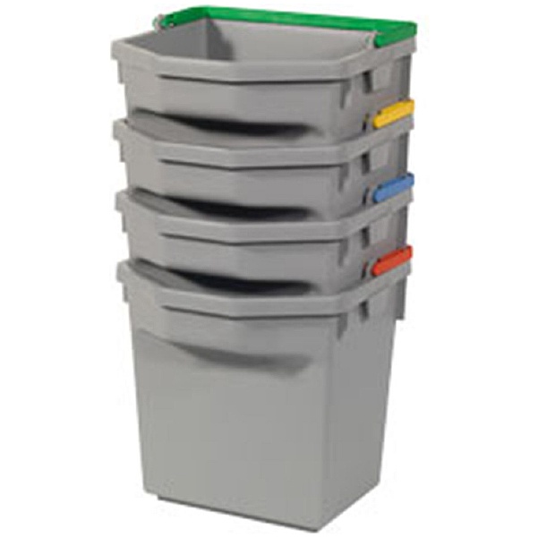 Numatic 5 Litre Pails With Coloured Handles