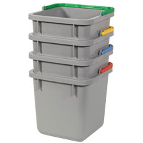 Numatic 6 Litre Pails With Coloured Handles