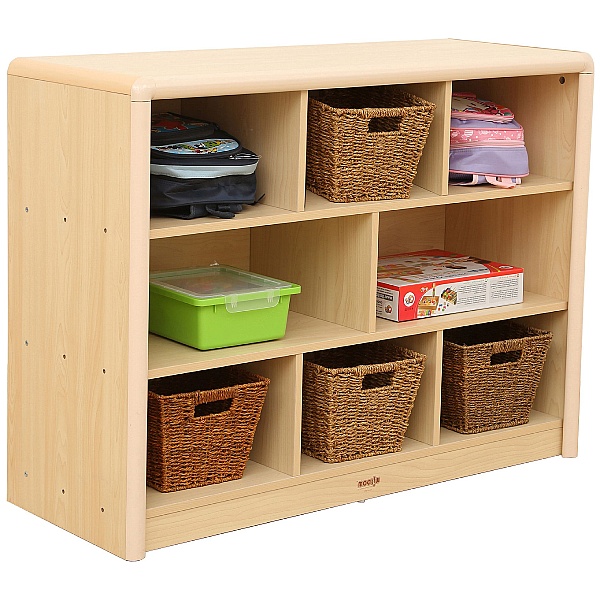 Elegant 8 Compartment Classroom Storage Unit