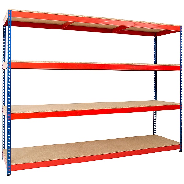 Extra Wide Heavy Duty Rivet Shelving