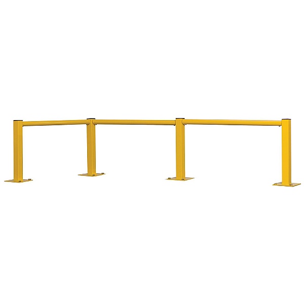 Single Rail Round Tube Modular Barriers