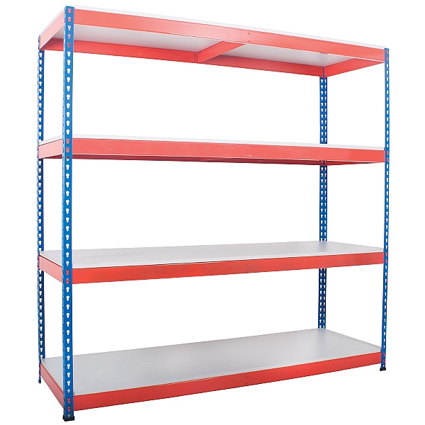 Heavy Duty Easy Clean Rivet Shelving