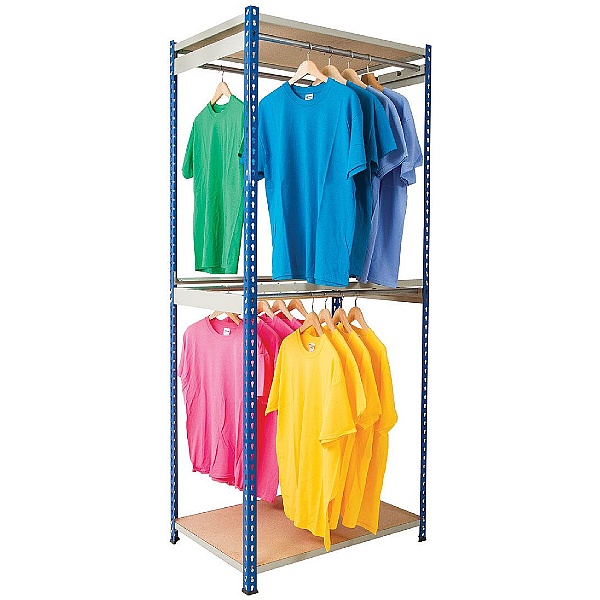 Double Rail Garment Rack