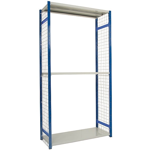 Side Cladding for Clip-Fit Boltless Shelving System