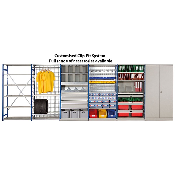 ClipFit Boltless Shelving System Industrial Shelving