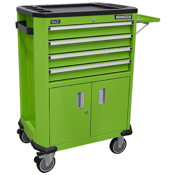 Sealey 4 Drawer And 2 Door Cupboard Tool Trolley