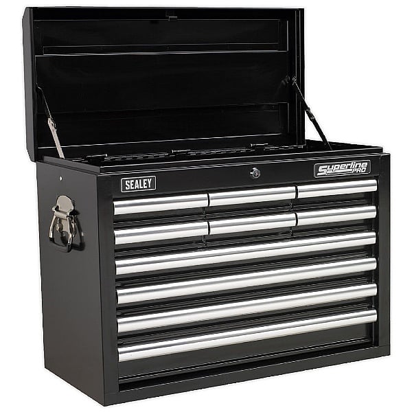 Sealey Topchest With 10 Drawers And Ball Bearing Slides