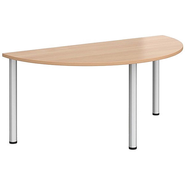 Everyday Tubular Leg Semi-Circular Tables