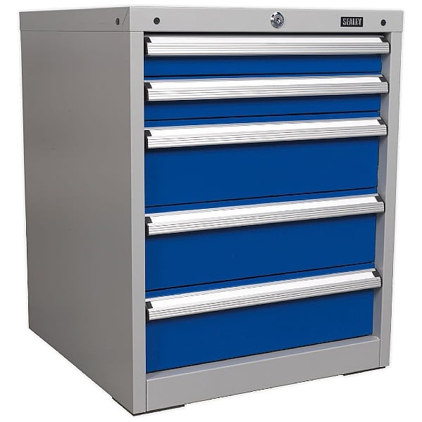 Sealey 5 Drawer Industrial Cabinet - 565W x 580D x 700H - Model A