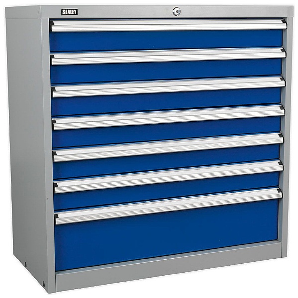 Sealey 7 Drawer Industrial Cabinet - 900W x 450D x 900H