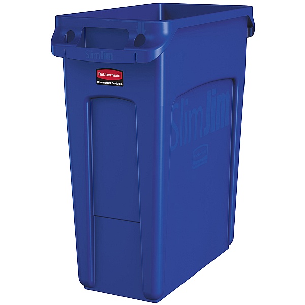 Slim Jim Vented Bins with Swing Top Lid