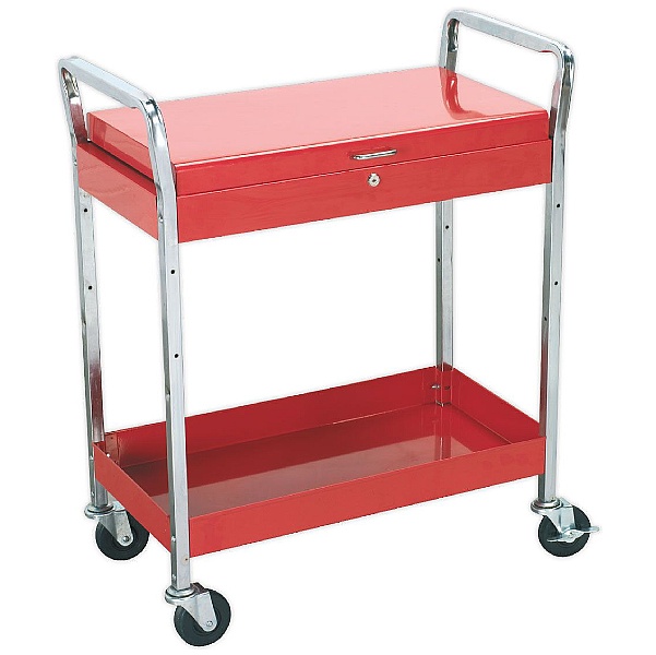 Sealey Heavy Duty Workshop Trolley With Lockable Top