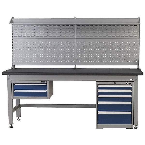 Sealey Premier Industrial Steel Workbench and Cabinet Combination