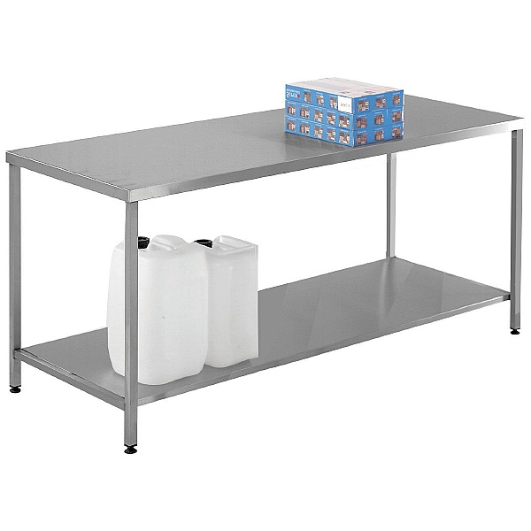 Select Stainless Steel Workbench With Lower Shelf