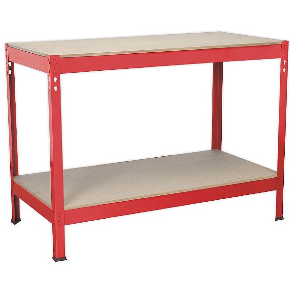 Sealey Steel Workbenches With Wooden Top