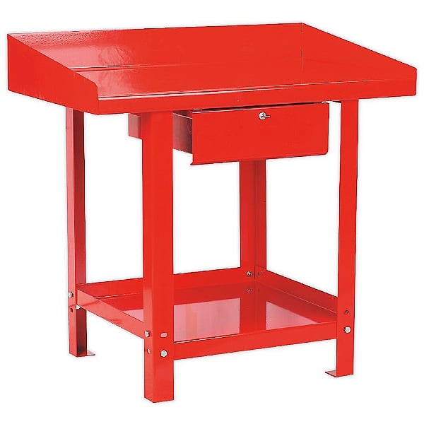 Sealey Steel Workbenches with Drawer and Retaining Lip