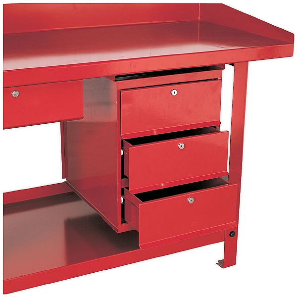 Sealey 3 Drawer Unit For AP10 & AP30 Steel Workbenches