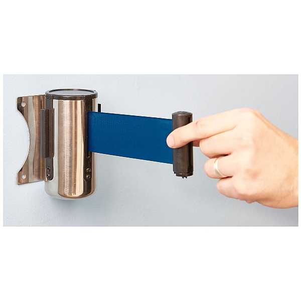 Wall Mounted Retractable Belt Barrier