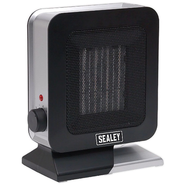 Sealey Ceramic Fan Heater 1400W/230V  With 2 Heat Settings