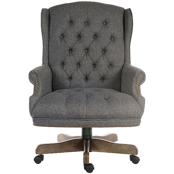 Chairman Grey Traditional Manager Chair