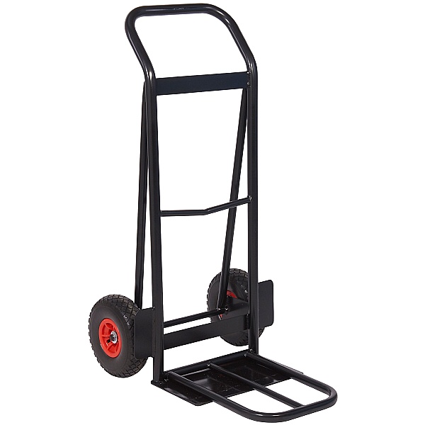 Fort 250kg Folding Toe Plate  Heavy Duty Sack Truck with Puncture Proof Wheels