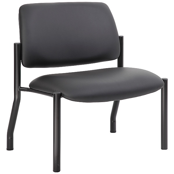 Omega 35 Stone Vinyl Visitor Chair