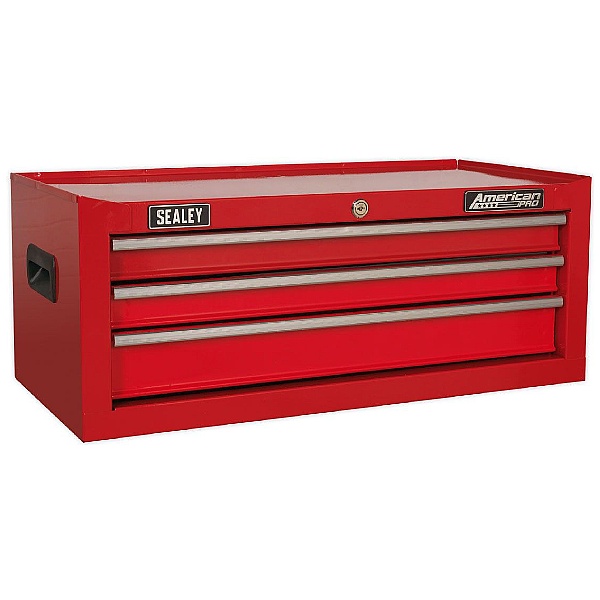 Sealey American Pro Mid-Box 3 Drawer With Ball-Bearing Slides