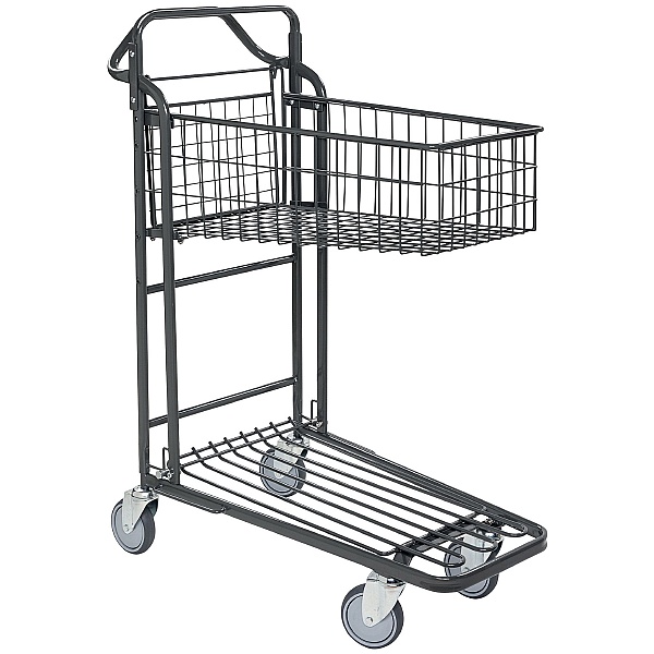 Konga Nesting Stock Trolley with Fixed Basket