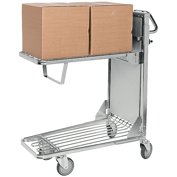 Konga Adjustable Self-Levelling Stock Trolley | Picking & Warehouse ...