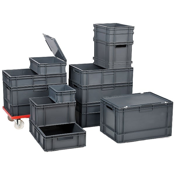 Euro Stacking Containers 10L Packs - 300W x 400D x 120H