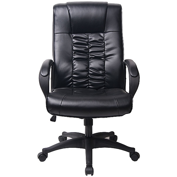 Turin Leather Faced Manager Chair Executive Office Chairs