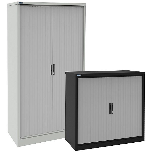 Silverline Kontrax Tambour Cupboards