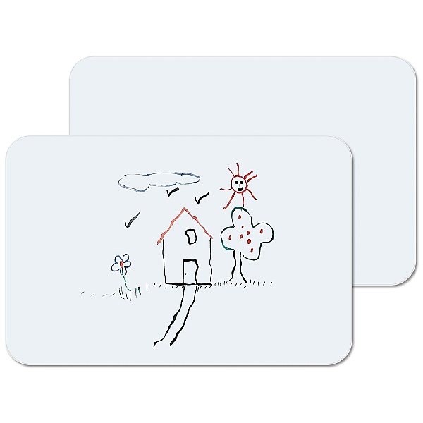 Bi-Office Laptop Whiteboards (Packs of 6)