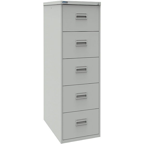 Silverline 5 Drawer Filing Cabinet